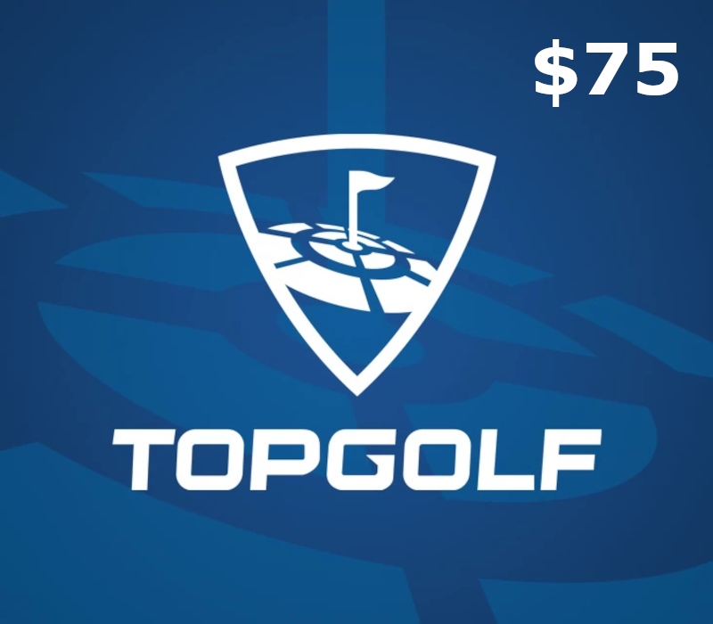 Topgolf USD 75 Подарочная карта US