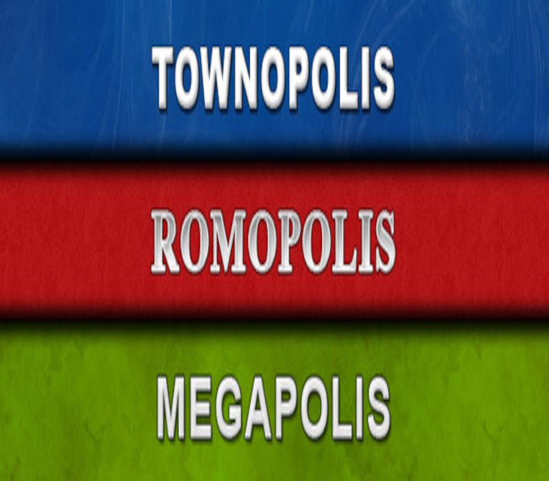 Townopolis Romopolis Megapolis Коллекция Steam Ключ