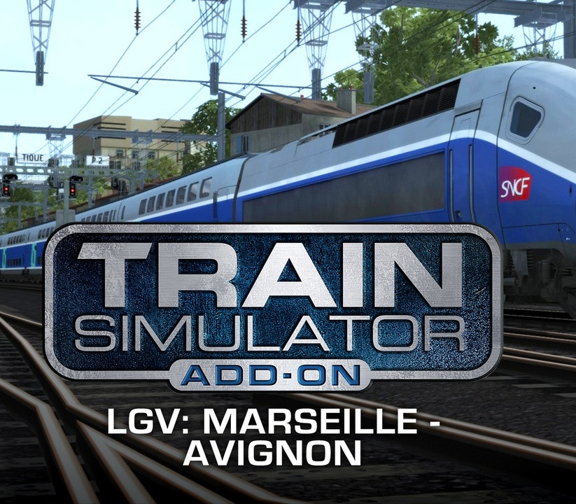 Train Simulator - LGV: Marseille - Avignon Route Add-On DLC EU Steam Ключ