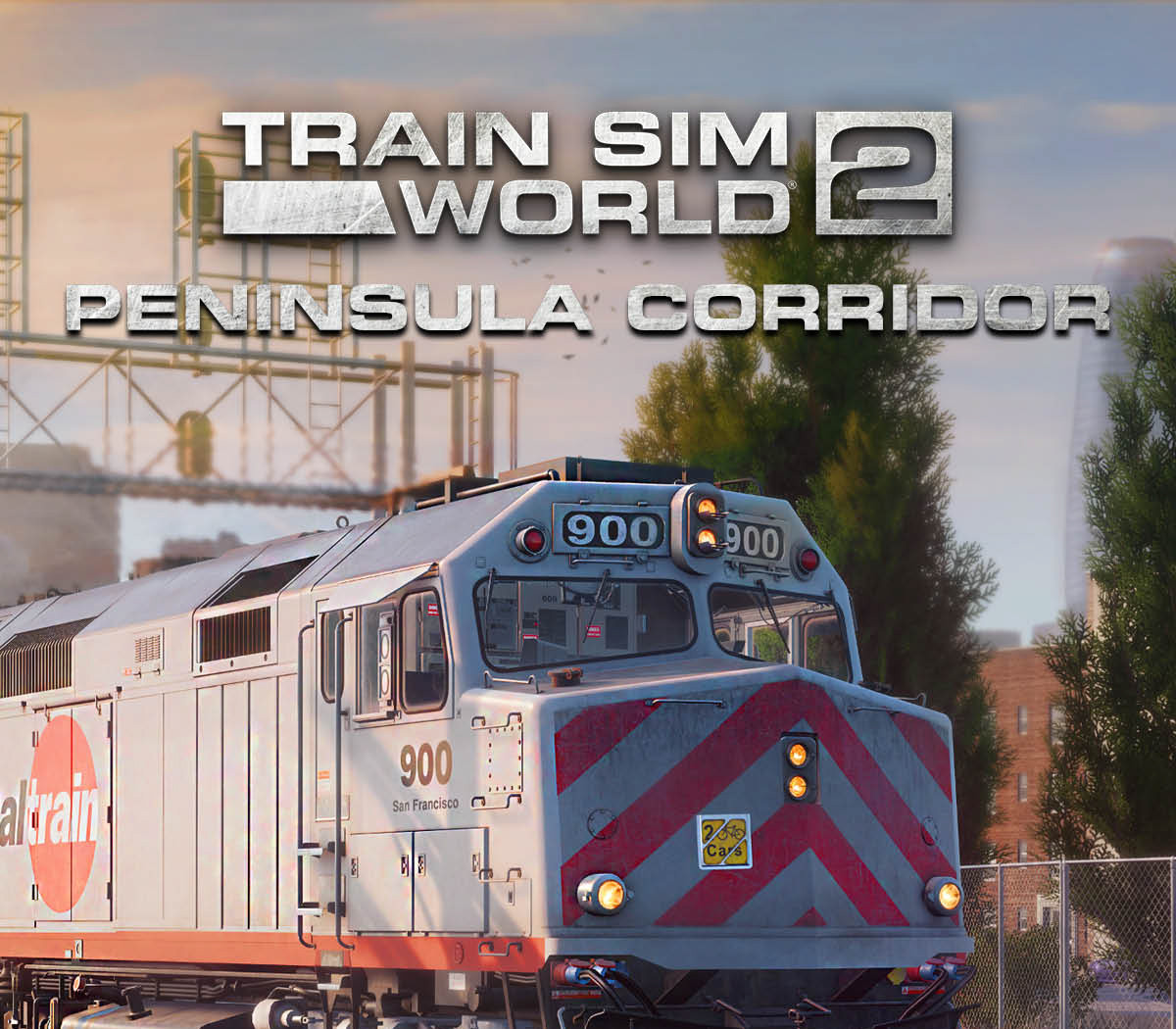 Train Sim World 2 - Peninsula Corridor: San Francisco - San Jose Route Add-On DLC Steam Ключ