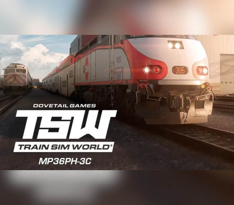 Train Sim World - Caltrain MP36PH-3C Baby Bullet Loco Add-On DLC Steam Ключ