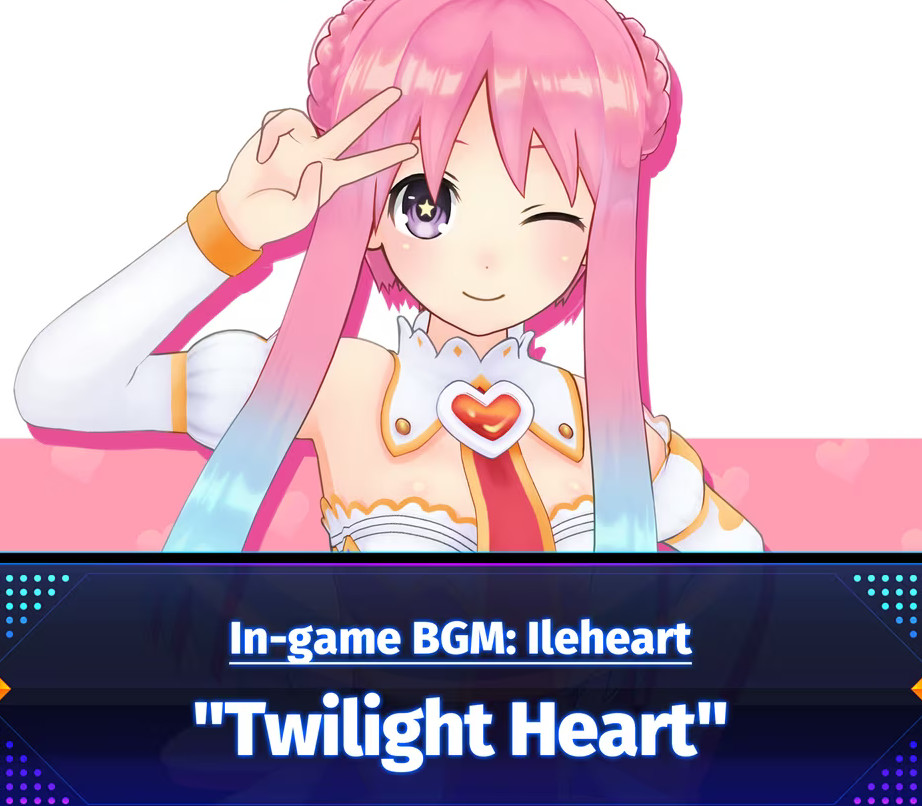 Neptunia Virtual Stars - In-game BGM Ileheart - "Twilight Heart" DLC PC Steam Ключ