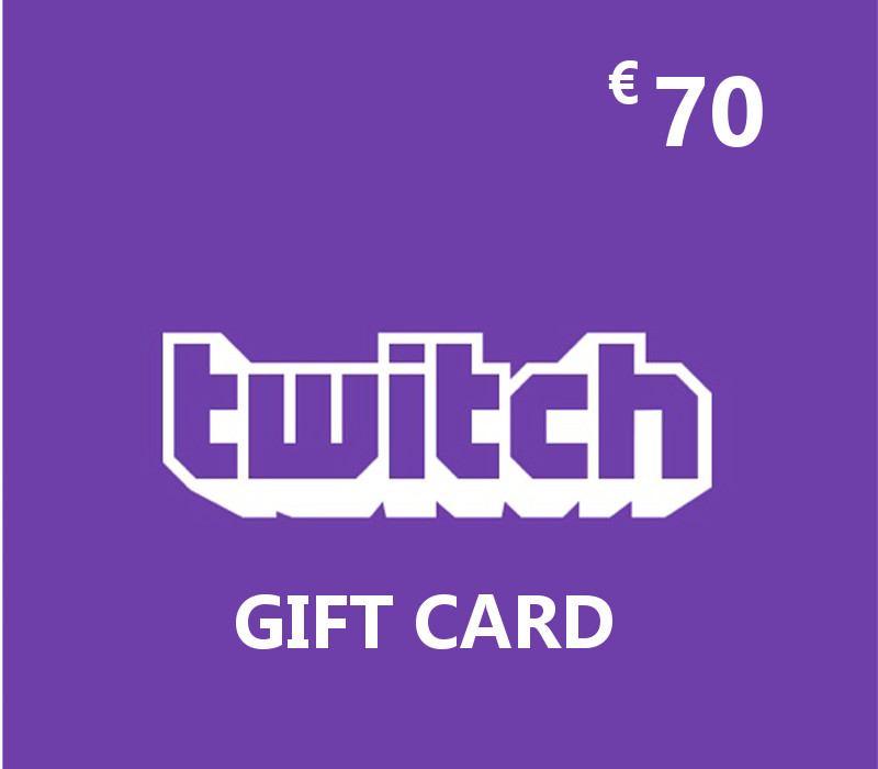Twitch €70 Gift Card