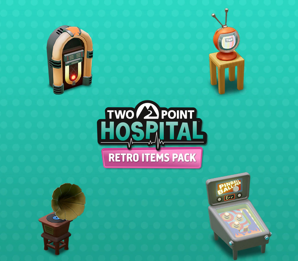 Two Point Hospital - Retro Items Pack DLC Steam Ключ