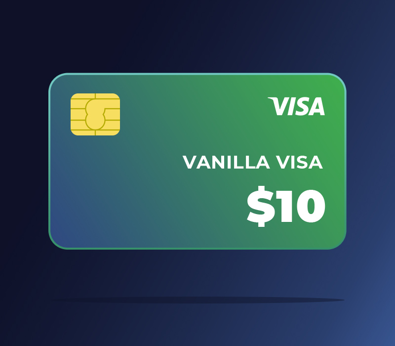 Vanilla VISA $10 US