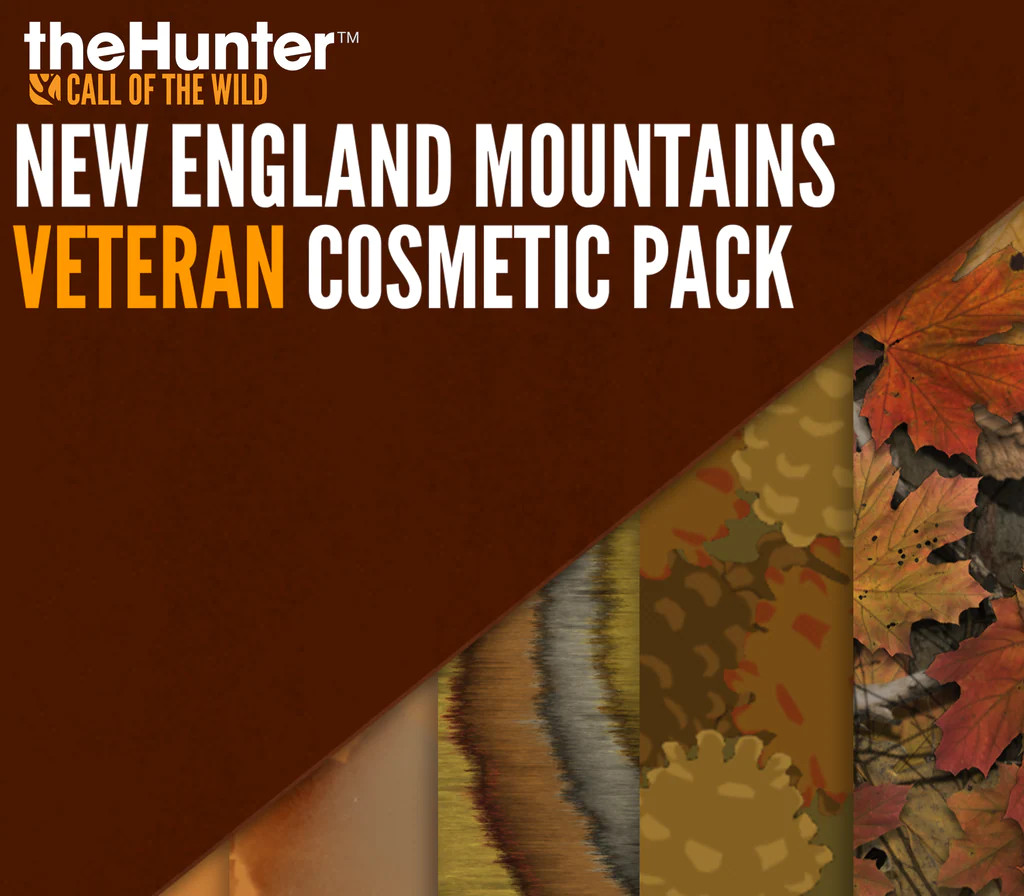theHunter: Call of the Wild - New England Mountains - Veteran Cosmetic Pack DLC PC Steam Ключ (valid until March, 2027)