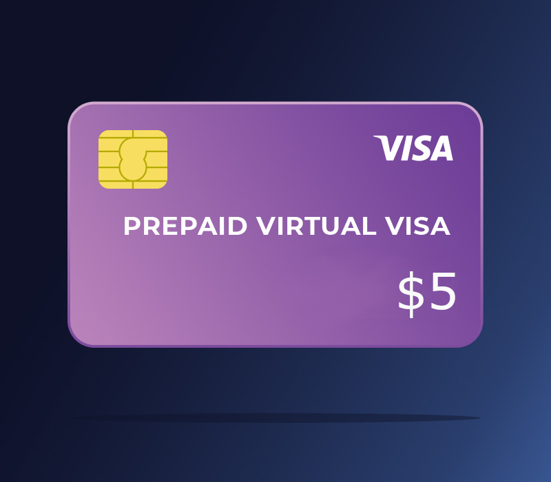Prepaid Virtual VISA $5