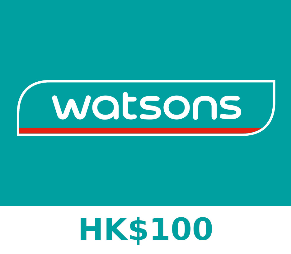 Watsons HK$100 Подарочная карта HK
