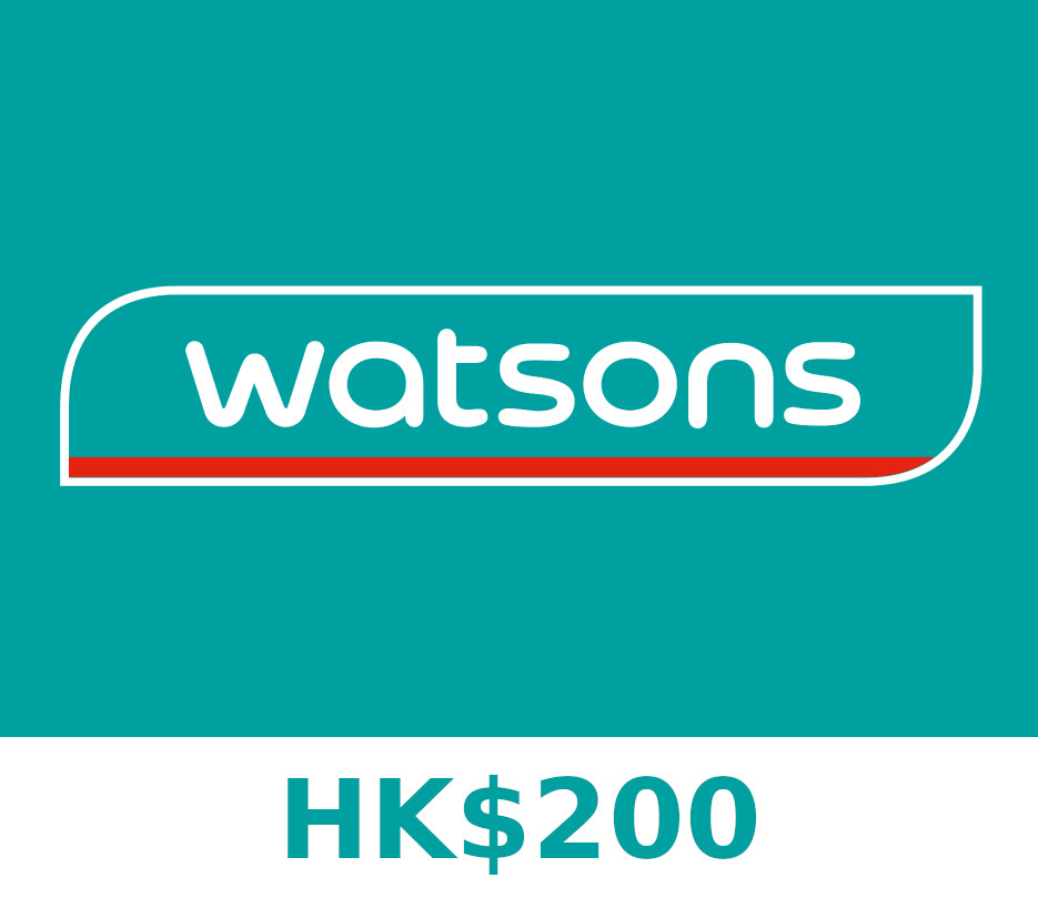 Watsons HK$200 Подарочная карта HK