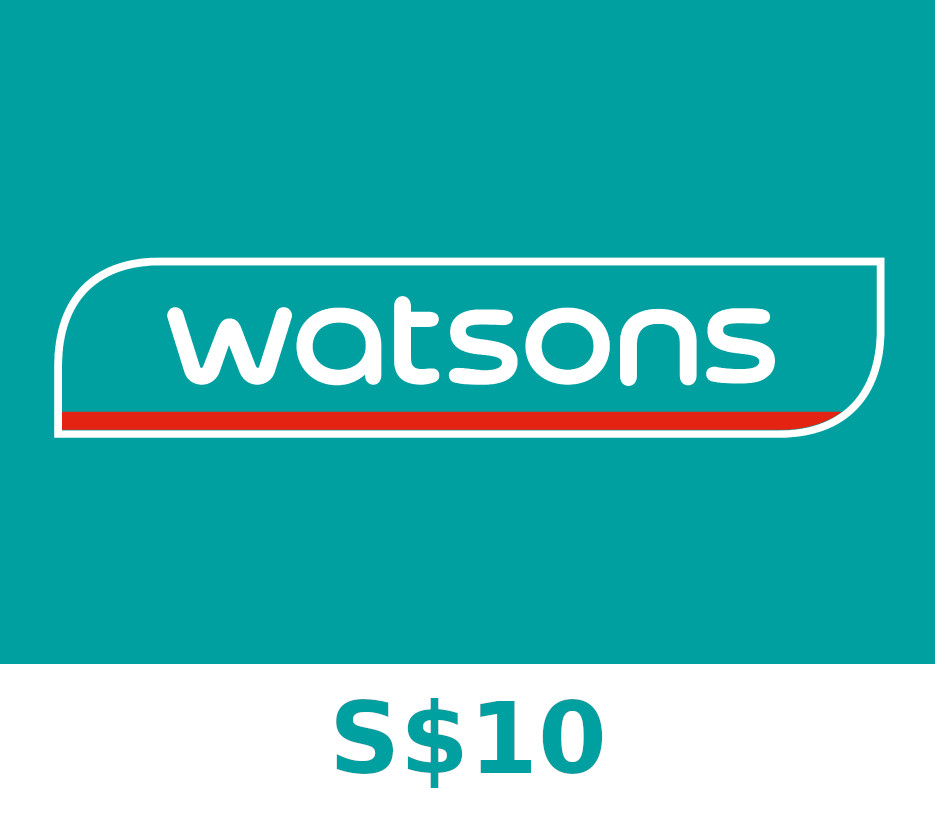 Watsons S$10 Подарочная карта SG
