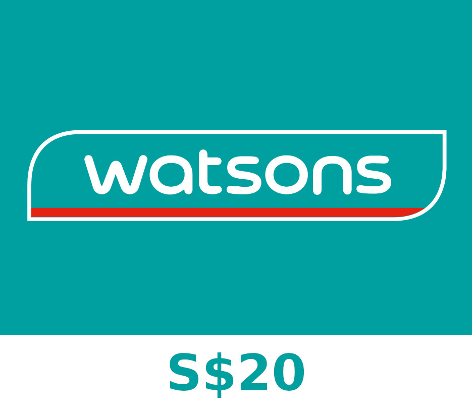 Watsons S$20 Подарочная карта SG