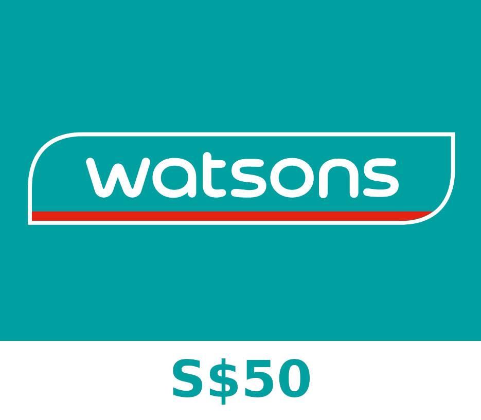Watsons S$50 Подарочная карта SG