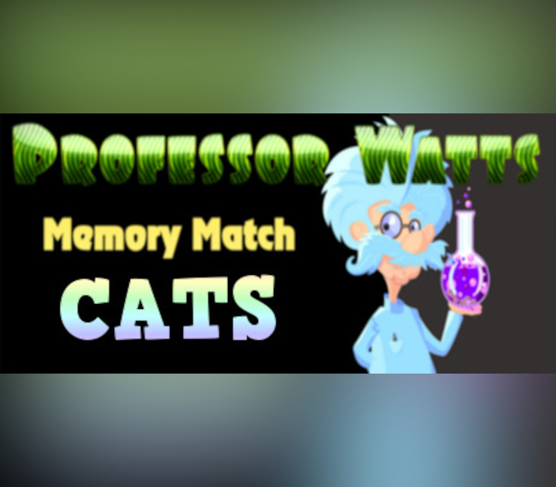 Professor Watts Memory Match Cats Steam Ключ