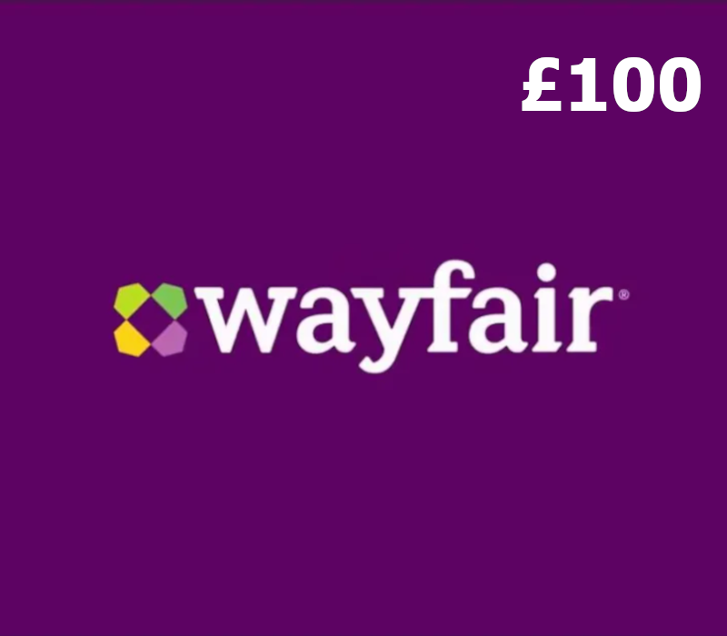 wayfair £100 Подарочная карта UK