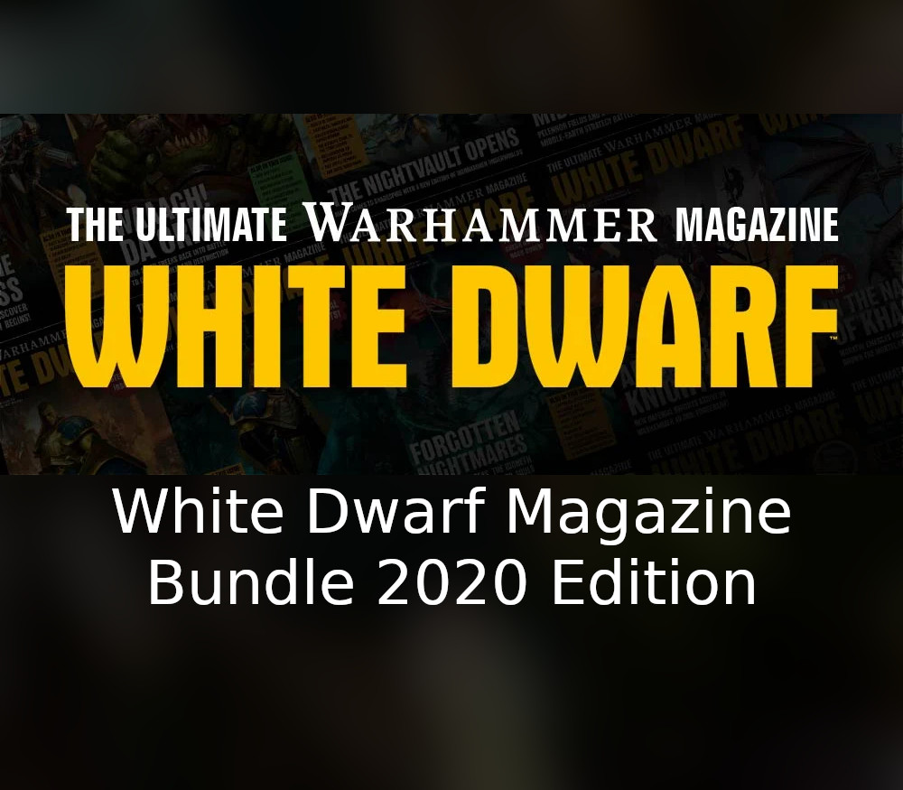 White Dwarf Magazine Набор 2020 издание Steam Ключ