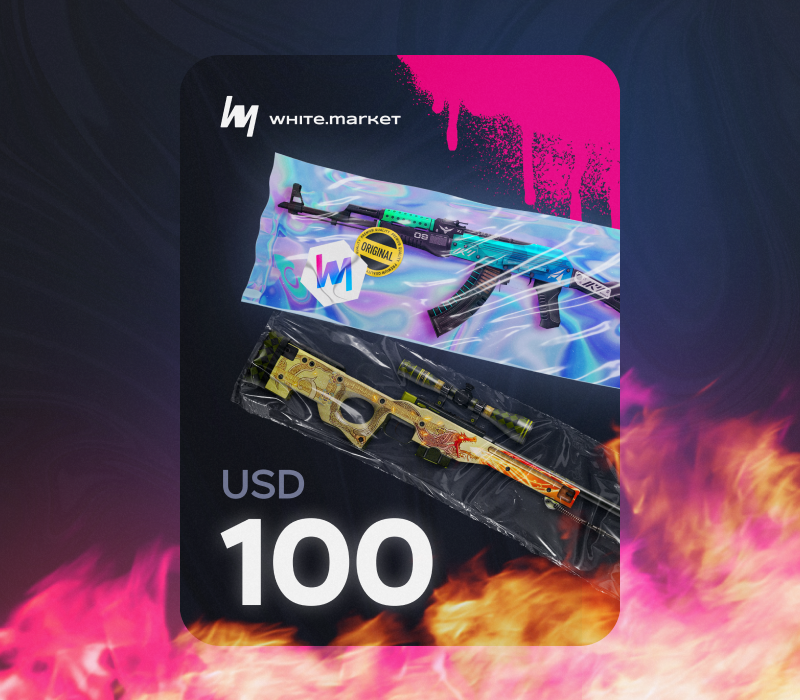 white.market $100 Подарочная карта