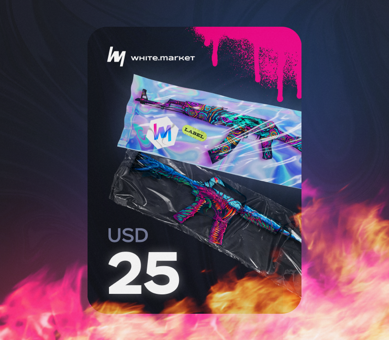 white.market $25 Подарочная карта