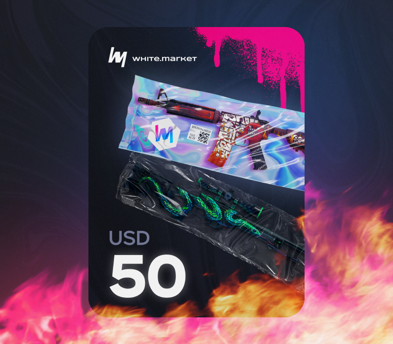 white.market $50 Подарочная карта