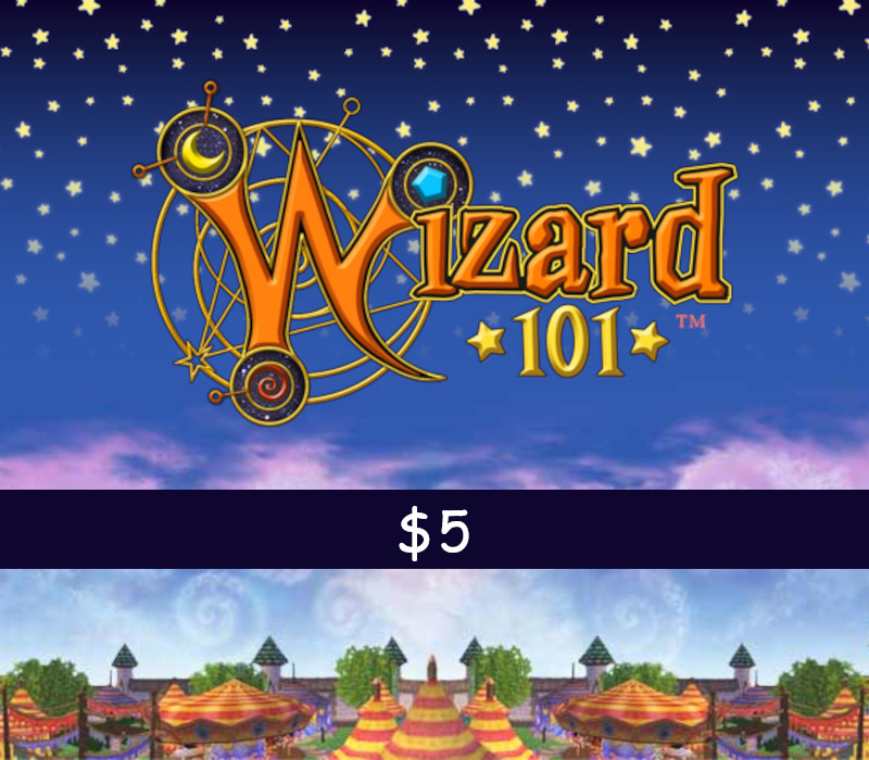 Wizard101 USD 5 Подарочная карта US