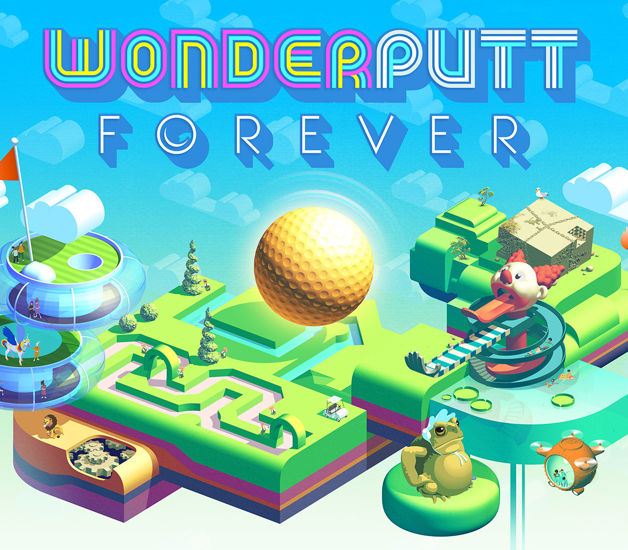 Wonderputt Forever PC Steam Ключ