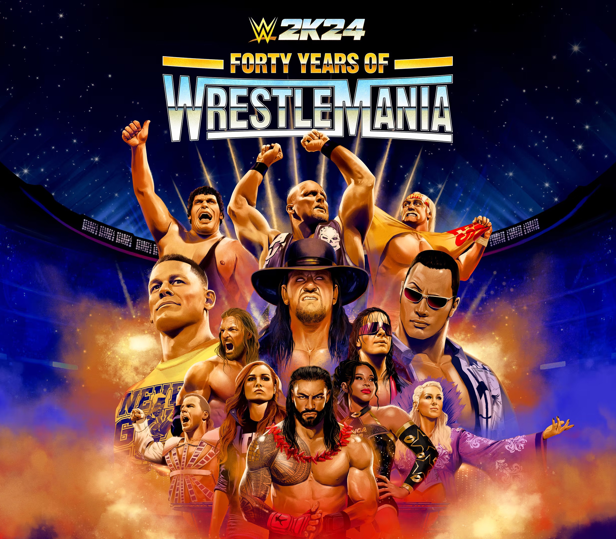 WWE 2K24 Forty Years of WrestleMania издание PC Steam Ключ
