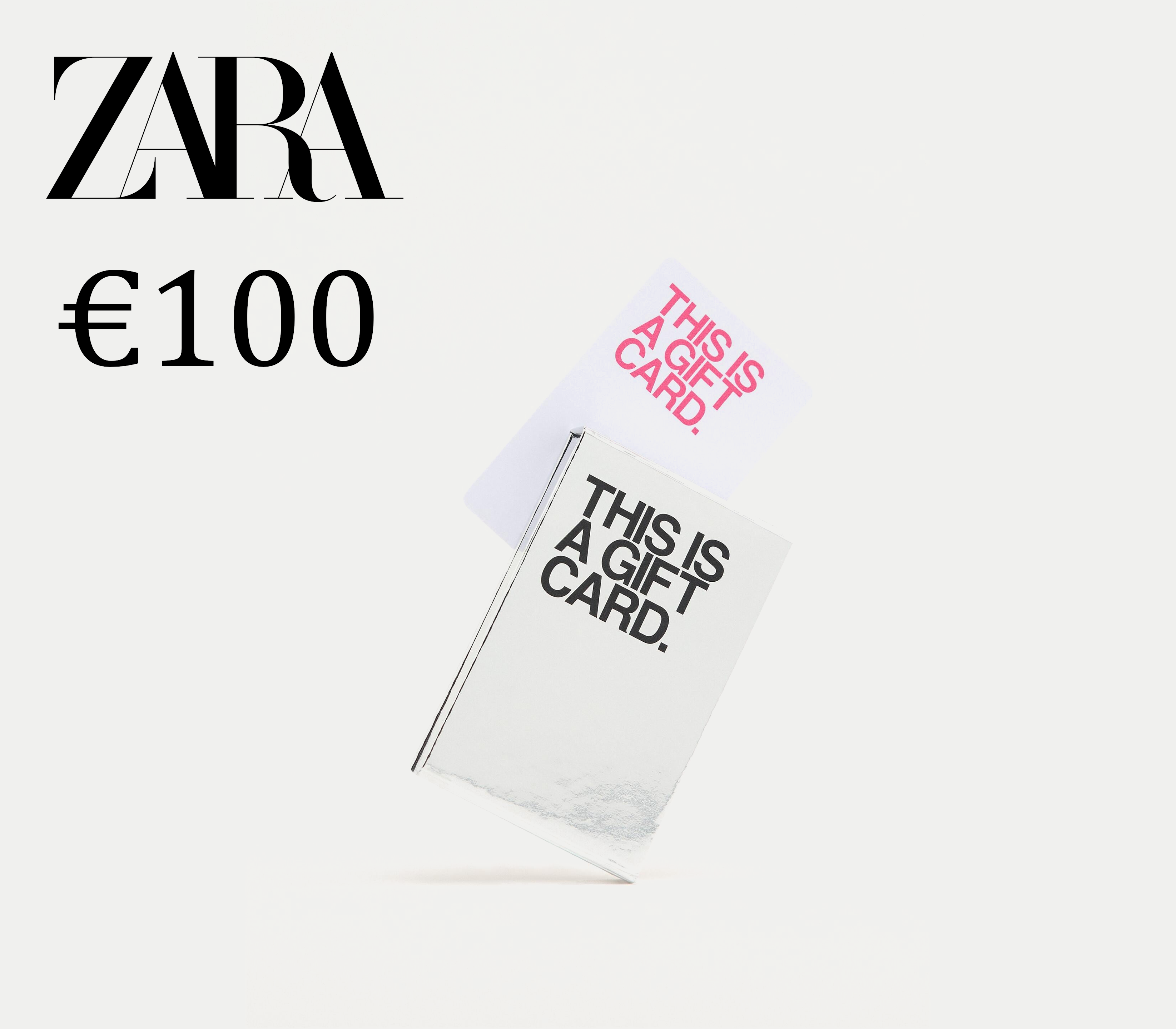 Zara €100 Подарочная карта ES