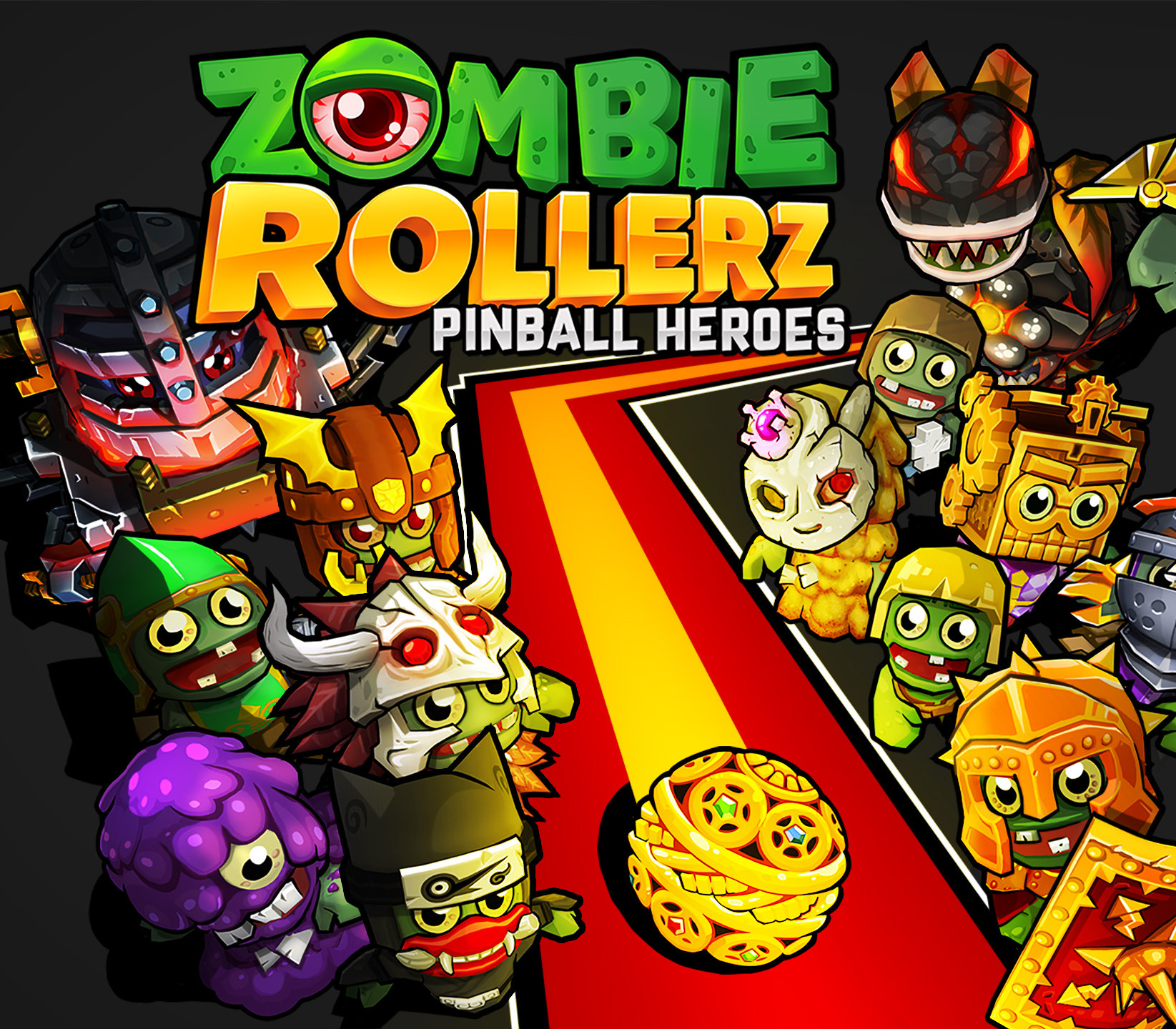 Zombie Rollerz: Pinball Heroes EU PC Steam Ключ
